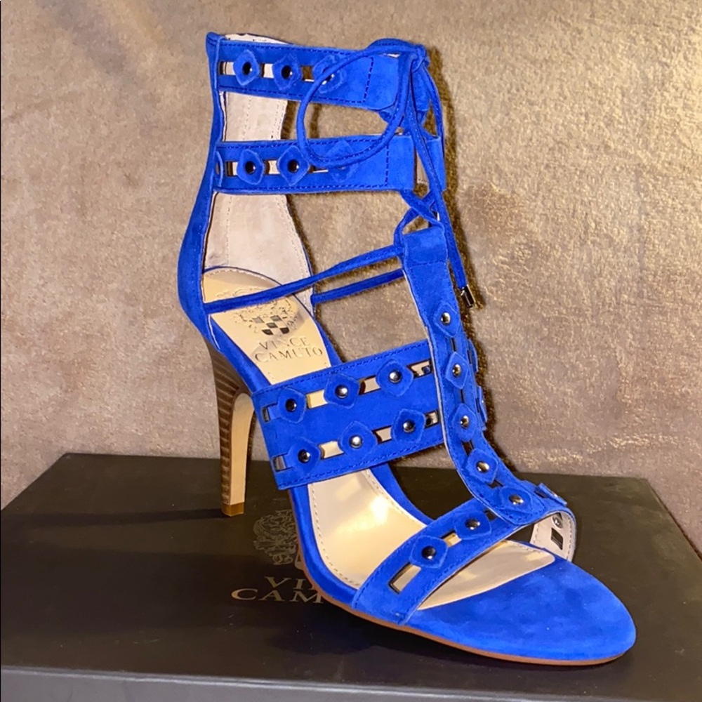 Vince Camuto open toe heels